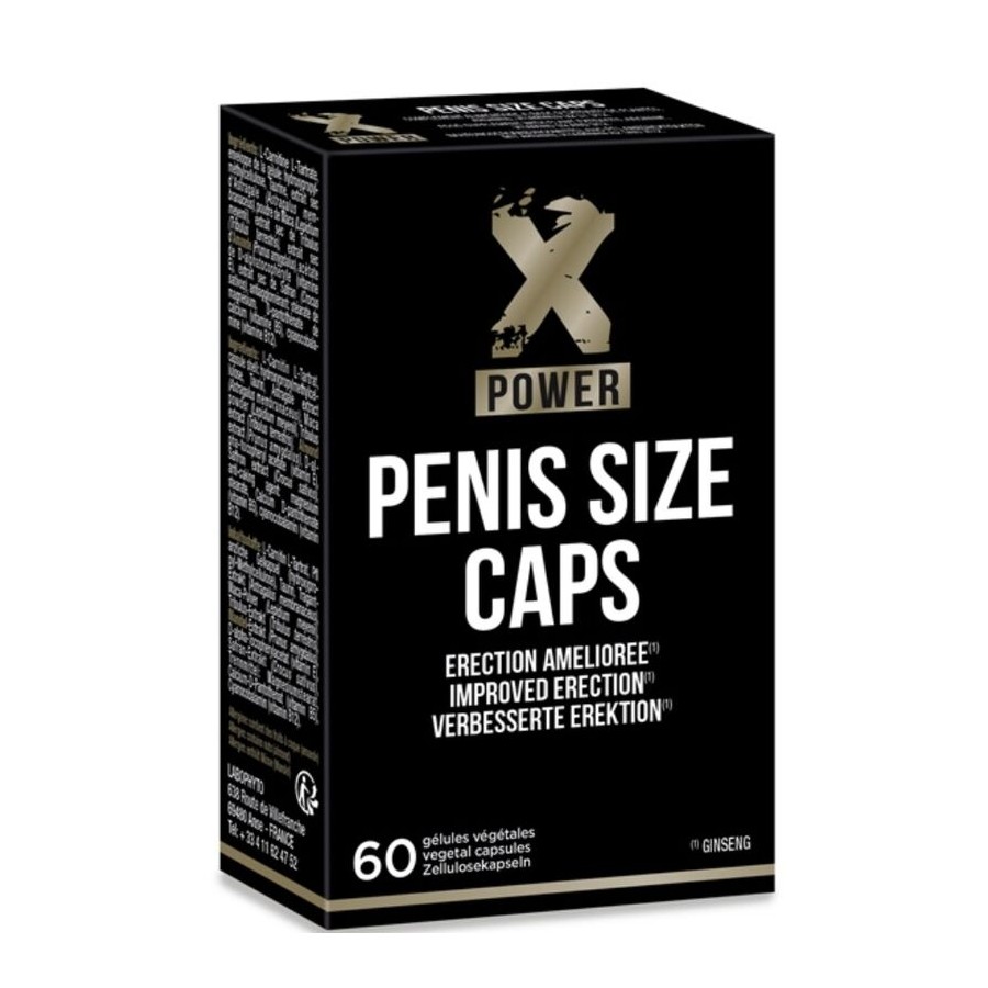 XPOWER - PENIS SIZE CAPS FOR IMPROVED ERECTIONS 60 CAP